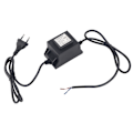 Miniatyrbillede 1 af 8: Vandafvisende transformator 12V-udgang til LED-undervandslys pool (EU-stik 220V)