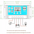 Miniatyrbillede 2 af 5: Solpanelregulator med to USB-porte og strømsikring