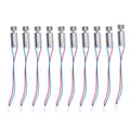 Miniatyrbild 1 av 8: 10 pcs Vibration Motor 1.5V-3V 6x12mm High Precision Efficient Mini Coreless Motor for Gamepad