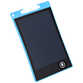 Miniatyrbillede 6 af 7: Håndskriftstavle LCD-skærm Design Let at bære Høj effektivitet Forstærket Holdbar Skrivetablet Blå