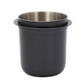 Miniatyrbillede 1 af 8: Doseringskop 150 ml 58 mm hænderfri rustfrit stål Universal inverteret kaffepulverkop til kaffemaskine Mørkegrå