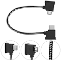 Pikkukuva 8 / 8: Kaukosäätimen Type-C - Micro USB -siirtokaapeli Mavic AIR 2:lle