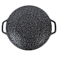 Pikkukuva 5 / 8: Grillauslevy Uusiokäyttöinen Helppo Puhdistaa Korkea Lämpöjohtavuus Pinnoite Ulkogrillilevy Vaellukselle Leirintäalueelle 30cm/11.81in