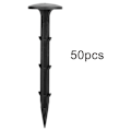 Pikkukuva 1 / 8: 50 kpl Muoviset Kestävät Puutarha Leirintä Markiisi Katokset Telttanauloja (11cm)