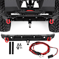 Pikkukuva 4 / 8: Metallista takaiskari D-renkailla Sopii Axial SCX10 III AXI03007 1/10 RC-autolle