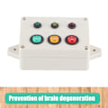 Miniatyrbilde 8 av 8: Pedagogiske leker Gave til barn DIY-aktivitet Læring Busy Board Baby Busyboards Leke