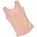 Miniatyrbillede 3 af 8: Kvinders Midje Træningskorset Vægttab Mavekontrol Vest Body Shaper Cincher Linned Hudfarve M