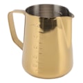 Miniatyrbilde 5 av 8: Melkeskummer Dual Scale 304 Rustfritt Stål Melkeskummer Kopp Kaffe Dampkanne For Latte Art 550ML Gull