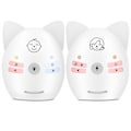 Miniatyrbillede 4 af 8: Digital Audio Baby Monitor Bærbar Trådløs To-vejs Spædbarnsmonitor med Natlys (EU Stik Audio Monitor)