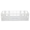 Miniatyrbilde 4 av 8: 30 mm x 21 hull plastprøverørstativ Montering Avtakbar prøverørsholder for laboratorium