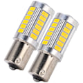 Pikkukuva 8 / 8: 1156 Auton LED-lamppu 5630 33SMD korkea teho signaali, vilkku, jarru, pysäytys, takavalo, DRL, sumuvalo Keltainen valo