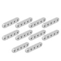 Pikkukuva 7 / 8: 10 kpl Suora Kiinnityslevy Alumiinista 4 X 8 mm Connect Suorat Kiinnikkeet Robottilaitteille 3102-0005-0040