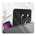 Miniatyrbillede 7 af 8: Tablet Cover til IOS Tablet 10 til 10.9 tommer Stærk Magnet Intelligent Dvale Frosted PU Læder Tablet Case