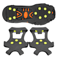 Pikkukuva 4 / 8: 1 pari Universal 10 piikkiä Anti-Slip Jääkynnet Maastokengät Piikit Crampons Vaellukseen ja Kiipeilyyn M:36-38