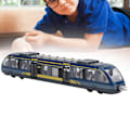 Miniatyrbilde 4 av 8: Pedagogiske leker for barn Simulering Legering Tog Modell Billeksak Bursdagsgave for barn (blå)