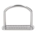 Miniatyrbillede 8 af 8: D-Ring Webbing Sele Bælteholder Rustfrit Stål D-Ring Bælte Slide Keeper Stopper til Dykkeudstyr