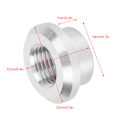 Miniatyrbild 8 av 8: 1/4in NPT invändig gänga aluminiumsvetsad adapter för tapppassning