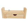 Pikkukuva 3 / 8: Puuvälilevy Rannekkeen Jig Maker Kit 2 Paracord 6 Soljet 5 Leikkuri Helppokäyttöinen DIY Käsinneulonta Työkalu