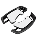 Miniatyrbild 2 av 8: Par Paddle Shifter-förlängningar Rattväxelskydd Passar för MK7 MK7.5 R 2013‑2020 Svart