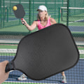 Miniatyrbillede 4 af 8: Udendørs sport bærbar kulfiber pickleball paddel racket træning Optimal boldkontrol