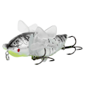 Miniatyrbilde 3 av 8: Hardt Fiskeagn Bionic Cicada Form Fiskebete med Roterende Propeller Trippelkrok 7.5cmY238-6