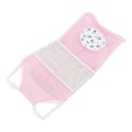 Miniatyrbillede 8 af 8: Baby Mesh Badepude Sød Tegneserie Sikker Ergonomisk Nyfødt Badekar Støtte Netpude til Hjem Rosa