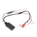 Pikkukuva 2 / 8: Universaali Bluetooth AUX -vastaanotinmoduuli 2 RCA AUXIN -sovitin auton äänelle