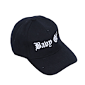 Miniatyrbillede 3 af 8: Broderet babyhue Justerbar Baseballhat til småbørn Baby Fritidshat til alder 15 (sort C)