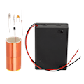 Miniatyrbild 1 av 8: DIY Mini Tesla Coil Kit Spark Module Kit Elektroniskt DIY-kit för innovativa experiment Elektrisk belysning Bågar gratis