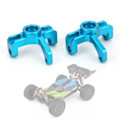 Miniatyrbillede 5 af 8: Styrehubbærer i Aluminium Legering Venstre/Højre Opgraderingsdele Passer til Wltoys 1/14 144001 RC Bil Blå 1251B