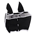 Miniatyrbillede 3 af 8: Hestefluemaske All Round Mesh Andas Flugmaske Elastisk UV-beskyttelse Hest Ansigtsmaske med Ører Sort S 42x35cm / 16,5x13,8in