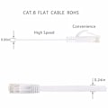 Miniatyrbillede 7 af 8: 0,5m 1,5m 2m 3m 5m 10m 15m 20m Ethernet-kabel Højhastigheds RJ45 CAT6 Flad Ethernet Netværk LAN-kabel UTP Patch Router Datakabler