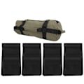 Miniatyrbilde 2 av 8: 48x20cm Utendørs Fitness Vektløfting Sandsekk Justerbar Vekter Power Bags for Styrketrening