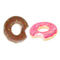 Miniatyrbillede 3 af 8: 2 stk. svømmebøjle til voksne pool donut form tykkere PVC oppustelig 120cm L