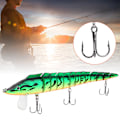 Pikkukuva 4 / 8: Y176 23cm/46g Vedenalainen Kirkasväriinen Moninivelinen Elävä Teko-Uistin Kalastusväline Swimbait Accessory3#