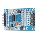 Miniatyrbild 3 av 8: 24-bitars 8-kanals ADC-modul Datainsamlingskort Hög noggrannhet 30 kps datautgångshastighet ADS1256