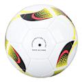 Miniatyrbillede 3 af 8: Størrelse 5 Fodbold PVC Majs Mønster Elastisk Fodbold Gave til Træningsspil Børn Voksne Hvid
