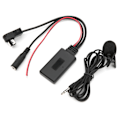 Pikkukuva 3 / 8: Bluetooth 5.0 AUX-kaapeliadapter mikrofonilla Handsfree Sopii Alpine CDA-9857 CDA-9886 CDA-117