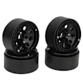 Pikkukuva 2 / 8: 4 kpl RC-vanteet 1,9 tuumaa alumiiniseos vankka RC-auton navat Axial SCX10 II III Musta