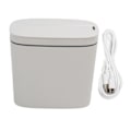 Miniatyrbild 1 av 8: Automatisk soptunna Multifunktionsrörelsesensor 3 lägen Smart soptunna med lock för badrumskök 14L
