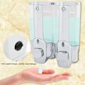 Miniatyrbillede 3 af 8: 350 / 700 ml Væghængt Skum Sæbe Lotion Dispenser (Dobbelt Udløb 700 ml)