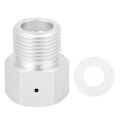 Miniatyrbillede 1 af 8: Homebrew Cylinder Adapter Connector indre gevind TR21-4 til ydre gevind W21.8-14 til Sodastream