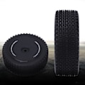 Miniatyrbild 5 av 8: RC Framdäck Däck Modifieringstillbehör Passar för Wltoys 144001 1/14 RC Bil RC Tillbehör