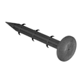 Miniatyrbillede 4 af 8: 50 stk Plast Holdbar Have Camping Markise Baldakin Telt Pæl Stake Nagel (11cm)