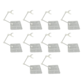 Miniatyrbillede 4 af 8: 10 sæt Action Figur Stativ Transparent Akryl Anime Figur Display Stativ Støtte Holder Base
