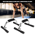 Miniatyrbillede 8 af 8: Aftagelig Fitness Push Up Bar Push Ups Stativ Beslag til arm- og brystmuskler Træningsudstyr (push Up holder)