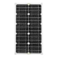 Miniatyrbild 2 av 8: Universal Bärbar Solpanel Laddare Pad Monokristallin 28W USB Uttag Vattentät