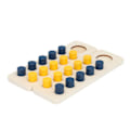 Miniatyrbillede 2 af 8: Træ Tællepinde Legetøj med Opbevaringspose Ti Gitter Array Uddannelsesmæssige Nummer Sortering Matematik Spil