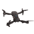 Pikkukuva 6 / 8: Musta taittuva drone, ylimääräiset potkurit, USB-kaapeli, kaukosäädin, 4K kamera, HD, 4 potkurin taittuva drone-setti