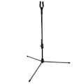 Miniatyrbillede 5 af 8: Recurve bueholder Justerbar glasfiberstang Buejagt Bueholder Ultralet bærbar bueholder til udendørs jagt Sort